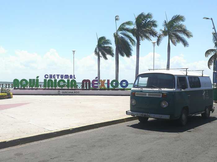 Chetumal, primera ciudad de México entrando desde Belice